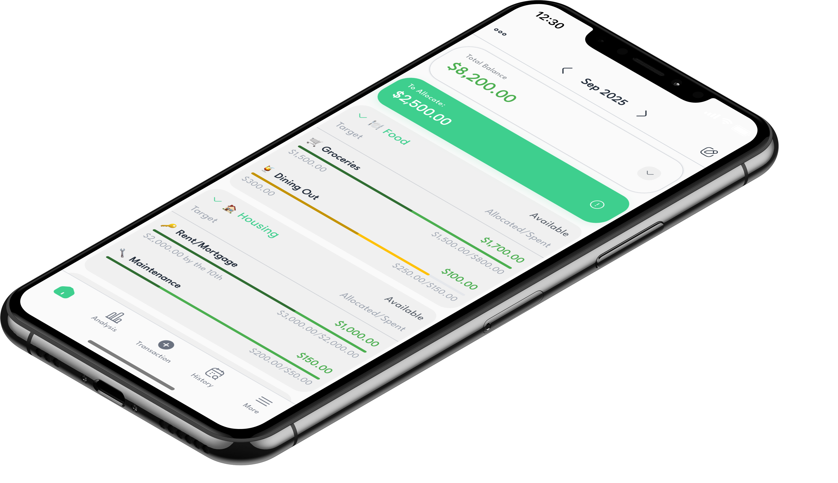 Budgetelo App Screenshot